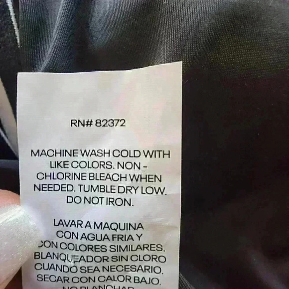 Reebok Women's Striped-Trim Swim Racerback Bikini Swim Top Black Size Large NWT - Picture 10 of 10